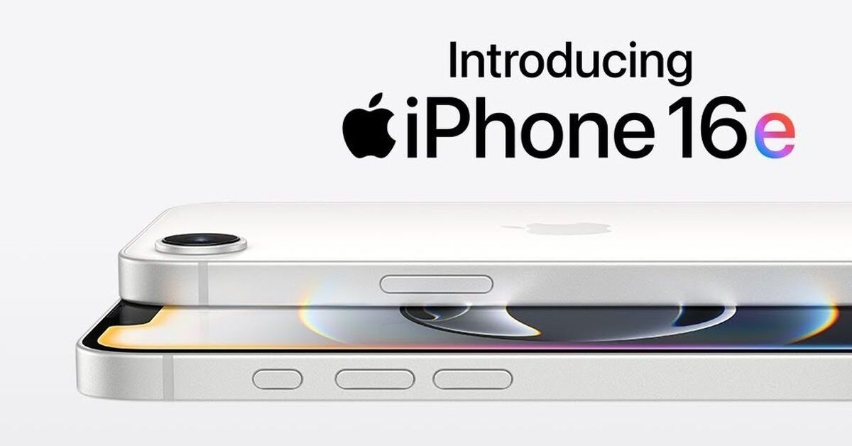 Apple iPhone 16e dengan desain modern dan fitur terbaru.