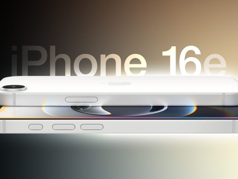 iPhone 16e dengan desain premium dan layar kualiti tinggi.